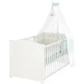 Produktbild: BABYBETT Woodland Buddies 70 x 140 cm weiß