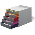Produktbild: Durable Schubladenbox Varicolor 5, 1 Stück, Art. Nr. 760527