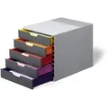 Produktbild: Durable 760527 Ablagebox Varicolor 5, farbiger Verlauf