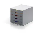 Produktbild: DURABLE Schubladenbox VARICOLOR 5, mit 5 Schubladen