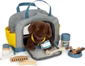 Produktbild: Small Foot Kuscheltier Hund mit Tragetasche und Pflegeset Spielzeug
