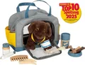 Produktbild: Small Foot Kuscheltier Hund mit Tasche und Pflege-Set