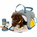 Produktbild: Legler Small Foot Hund mit Tasche und Pflege-Set Rollenspielzeug ab 24 M. Plüsch