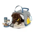 Produktbild: Hund mit Tasche und Pflege-Set