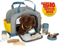 Produktbild: Hund mit Tasche und Pflege-Set