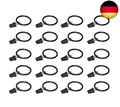 Produktbild: Concisea 40 Stück Vorhang Ringe Clips Vorhangringe mit Clip Metall Vorhang Ring