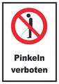Produktbild: HB-Druck Pinkeln verboten Schild A4 (210x297mm)