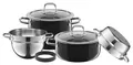 Produktbild: Silit Compact Topf-Set, 4-teilig, Black
