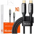 Produktbild: MCDODO KABEL USB-C SCHNELLLADUNG THUNDERBOLT 4 40GBPS 240W USB TYP C 1M