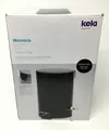 Produktbild: Kela Kosmetikeimer schwarz 3l, Metall Tretmuelleimer Badezimmer
