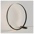 Produktbild: s.luce Tischleuchte LED Ringlampe Direkt oder Indirekt Schwarz, Warmweiß schwarz Ø 60 cm x 60 cm x 60 cm x 3.3 cm