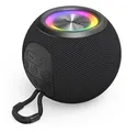 Produktbild: Hama 188237 Ball Shape 5 W Bluetooth Lautsprecher Laufzeit bis 10 h  Schwarz