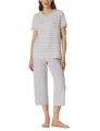 Produktbild: Schiesser Damen Casual Essentials Pyjamaset, Silbergrau-Mel._181254, 40 EU