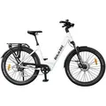 Produktbild: BERLIN SUV hellweiss - E-Bike, Bafang 48V 250W Hinterradmotor, Schwalbe Sam K-Guard 27,5x2,35 mit Suntour XCM Hydraulic Suspension - Weiß