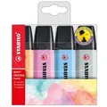 Produktbild: STABILO 70/4-4 STABILO Textmarker BOSS ORIGINAL Pastel, 4er PET-Etui