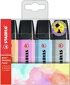Produktbild: STABILO Marker STABILO 70/4-4 STABILO Textmarker BOSS ORIGINAL Pastel, 4er PET-Etui