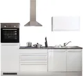 Produktbild: BASIC by Balculina Küchenzeile Jazz, Breite 260 cm, wahlweise mit E-Geräten