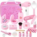Produktbild: GAGAKU Holz Kinderschminke Set Mädchen Schminkkoffer Kinder 16-tlg Schminke-Set