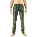 Produktbild: BOCKLE Lederhose Bockle® Big Cheeker Green Lederhose Lederjeans grün Echtleder 33
