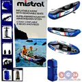 Produktbild: Mistral Nylon Kajak 3-Luftkammersystem Kanu mit 2 Doppelpaddeln 330 Lang