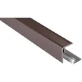 Produktbild: Kovalex WPC Seitenabschluss  Braun 4,7 x 6,2 x 250cm