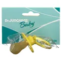 Produktbild: Dr. Junghans® Beruhigungssauger kirschform Latex ab 6 Monaten gelb