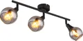 Produktbild: Globo Lighting Strahler Metall schwarz matt, 3x E14