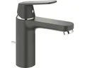 Produktbild: Grohe Eurosmart Cosmopolitan - Waschtischarmatur M, mit Ablaufgarnitur, chrom/ schwarz matt 23325KW0