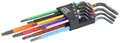 Produktbild: Bahco C1997TORX/9P T-Profil Winkelschraubendreher-Set T 8, T 9, T 10, T 15, T 20, T 25, T 27, T 30, T 40 9teilig