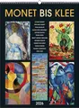 Produktbild: Alpha Edition - Monet bis Klee 2026 – Kunstkalender 42×56 cm mit Meisterwerken von Monet, Klee, Marc & Macke – dekorativer Wandkalender für Kunstliebhaber