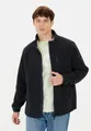 Produktbild: camel active Fleecejacke mit Stehkragen Langarm Stehkragen Markenlogo
