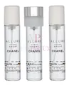 Produktbild: Chanel Allure Homme Sport Geschenkset 3x Edt Travel Spray Refill 20Ml - Twist an