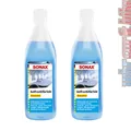Produktbild: 2x Sonax 332100 Antifrost & Klarsicht Konzentrat 250ml Frostschutz + Citrusduft