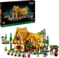 Produktbild: LEGO ǀ Disney Die Hütte von Schneewittchen und den sieben Zwergen, Bauset für Erwachsene mit 10 Minifiguren, Modell zum Bauen und Ausstellen, Geschenk für Fans des Filmklassikers 43242