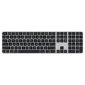 Produktbild: Apple Magic Keyboard mit Touch ID und Ziffernblock schwarz US Englisch MXK83LB/A