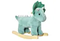 Produktbild: HOMCOM Schaukeltier Schaukelpferd, (1 tlg), Dunkelgrün 64 x 30 x 54 cm