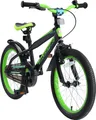 Produktbild: BIKESTAR Kinder Fahrrad ab 5 Jahre | 18 Zoll Urban Jungle Kinderrad | Schwarz & Grün
