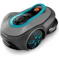 Produktbild: Mähroboter smart SILENO free 800m2 Set (grau/türkis, Li-Ionen Akku, mit smart Gateway, LONA-Technologie)