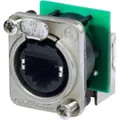 Produktbild: Neutrik NE8FDP-R RJ45 Datensteckverbinder etherCON D Serie NE8FDP-R Buchse, g...