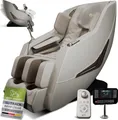 Produktbild: Juskys Massagesessel Paros, elektrisch mit Wärmefunktion & Bluetooth – Beige