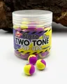 Produktbild: Dynamite Baits Fluro Two Tone Pop Ups Plum & Pineapple 15mm 80g Angelfutter DA