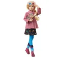 Produktbild: Mattel Harry Potter - Luna Lovegood Sammelpuppe (ca. 25 cm) mit Tweed-Jacke, Rock und Strumpfhose, einschließlich Quibbler und Spectrespecs, Geschenk ab 6 Jahre GNR32