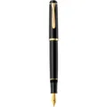 Produktbild: Pelikan Füllhalter P200 Schwarz M Etui (Schwarz, 1 x) (820660)