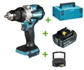 Produktbild: Makita DDF489Z 18V Akku-Bohrschrauber DDF489 73Nm + 1xAkku 5Ah + Makpac 2 + Bits