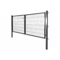 Produktbild: Peddy Shield Gartentor für Doppelstabmatte zweiflügelig anthrazi Höhe: 120 cm