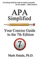 Produktbild: APA Simplified: Your Concise Guide to ..., Hatala, Mark
