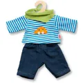 Produktbild: Heless Pu-Jeans Shirt 35-45cm Puppen Jeans / Shirt ab 3 Jahren NEU