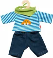 Produktbild: Heless Puppen-Jeans mit Streifenshirt, Gr. 35-45 cm
