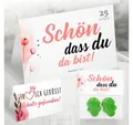 Produktbild: Funke & Brand Klappkarte 10x Froschkuss Floral Gastgeschenk Hochzeit Party Deko