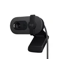 Produktbild: Logitech Brio 100 Full HD-Webcam Graphite - inkl. Beleuchtungskorrektur
